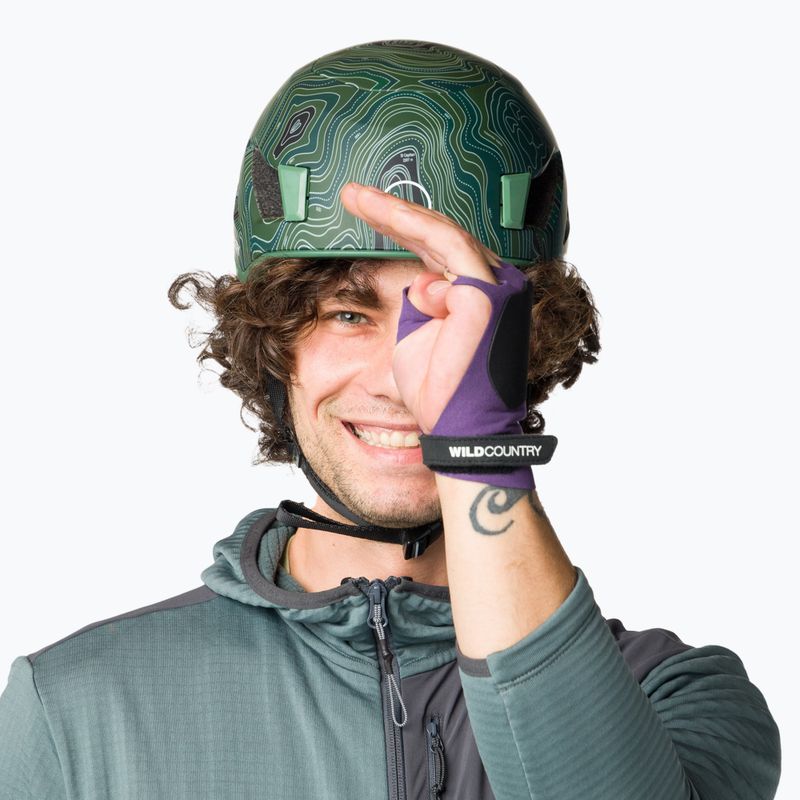 Mănuși de alpinism Wild Country Crack parachute purple 4
