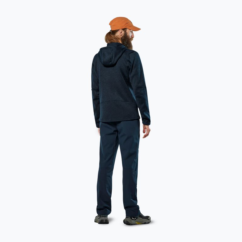 Bluză de trekking pentru bărbați Salewa Puez Rocca Polarlite Hood navy blazer 3