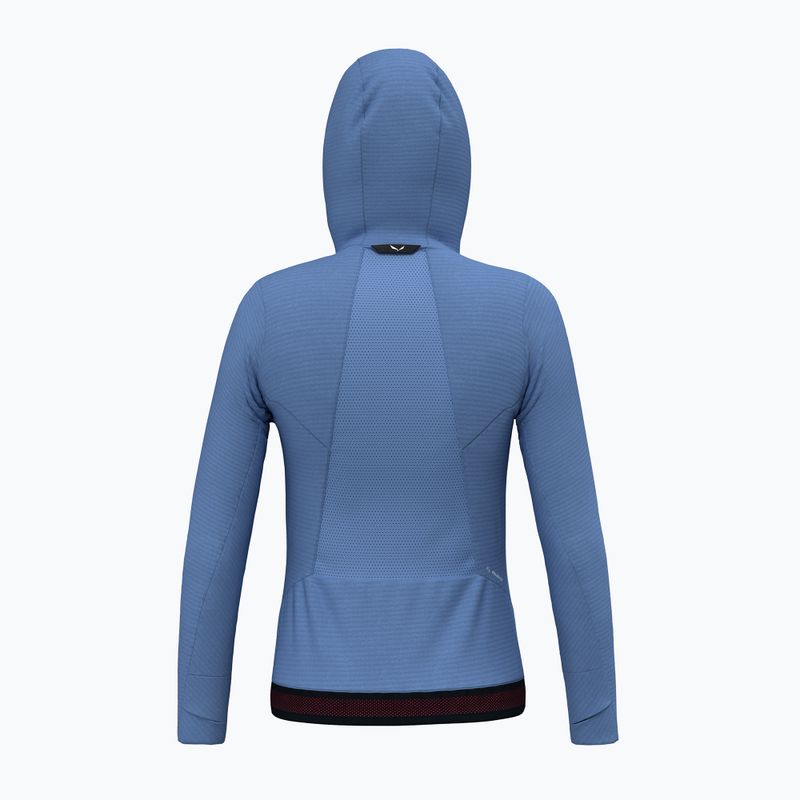 Bluză de trekking pentru femei Salewa Pedroc PL Hooded morning blue 2