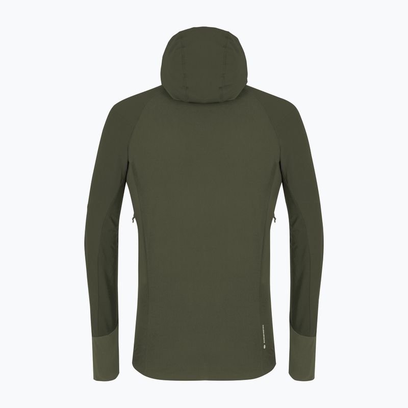 Geacă softshell pentru bărbați Salewa Agner DST dark olive/0910 2