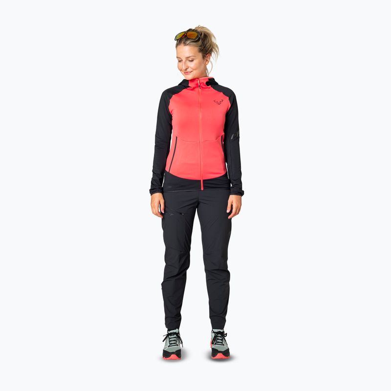 Bluză de trekking pentru femei DYNAFIT Transalper Light Polartec Hoody black out cabana/6170 2