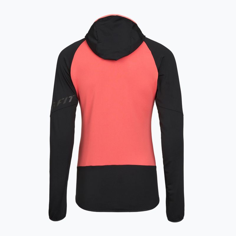 Bluză de trekking pentru femei DYNAFIT Transalper Light Polartec Hoody black out cabana/6170 5
