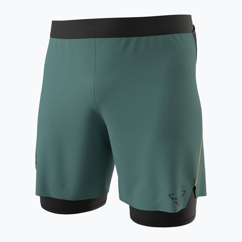 Pantaloni scurți de alergare DYNAFIT Alpine Pro 2IN1 pentru bărbați atlantic
