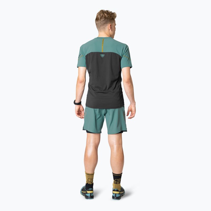 Pantaloni scurți de alergare DYNAFIT Alpine Pro 2IN1 pentru bărbați atlantic 3