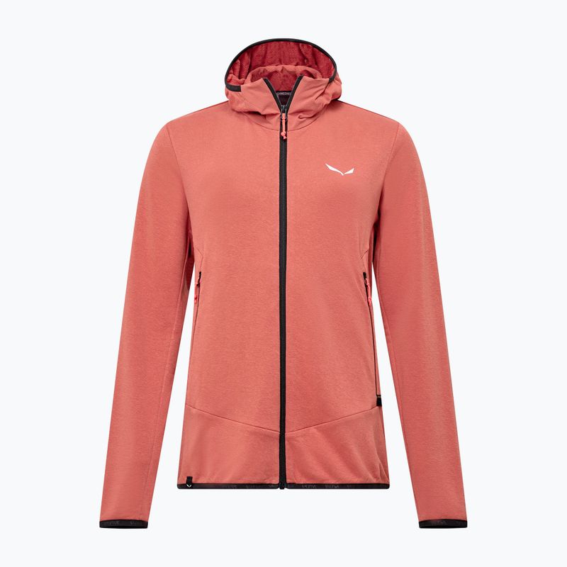 Hanorac de trekking pentru femei Salewa Agner Hemp 2 Hooded etruscan red 7