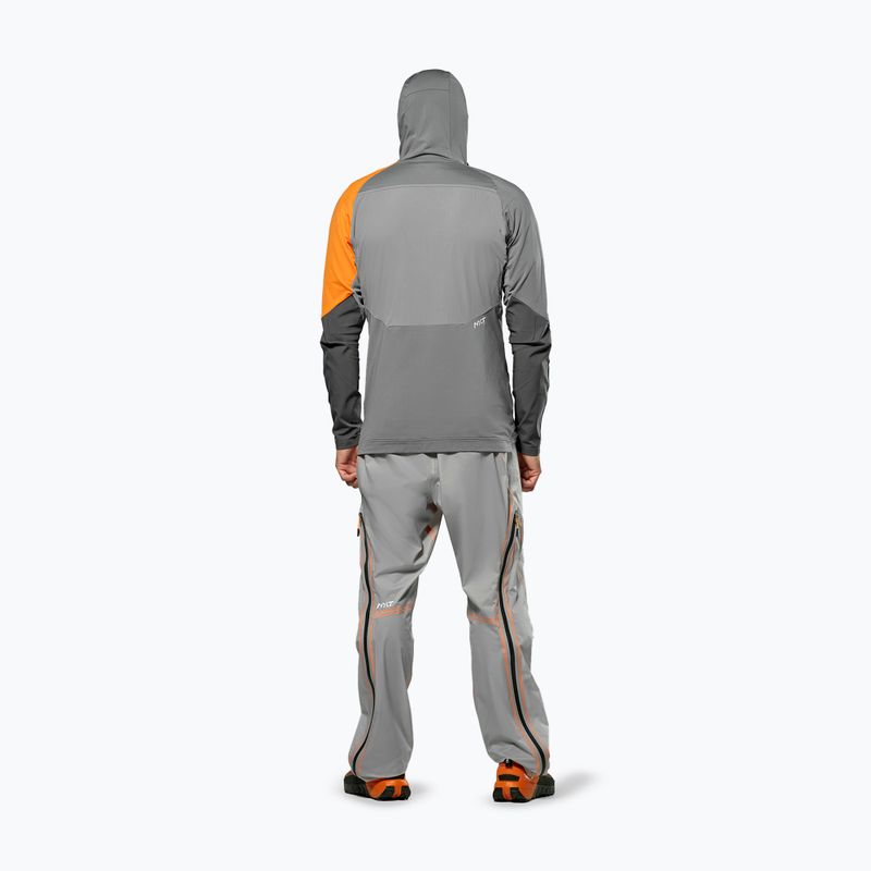 Tricou de trekking pentru bărbați Salewa NXT Hyb 1/2 Zip Tee nuanță liniștită 3