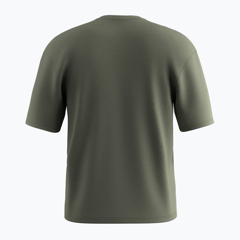 Bărbați Salewa Eagle Outside Loose verde decolorat T-shirt 2