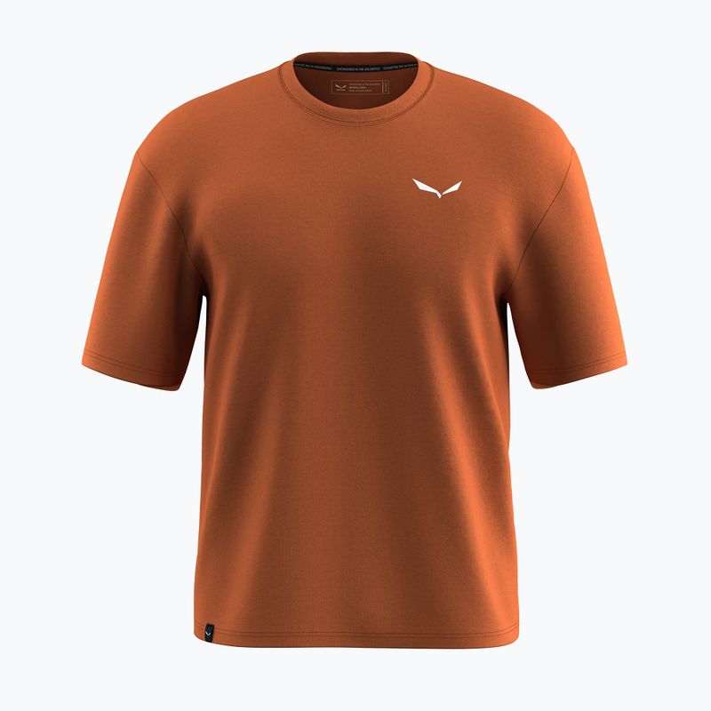 Bărbați Salewa Eagle Sunset Loose tricou bombay maro