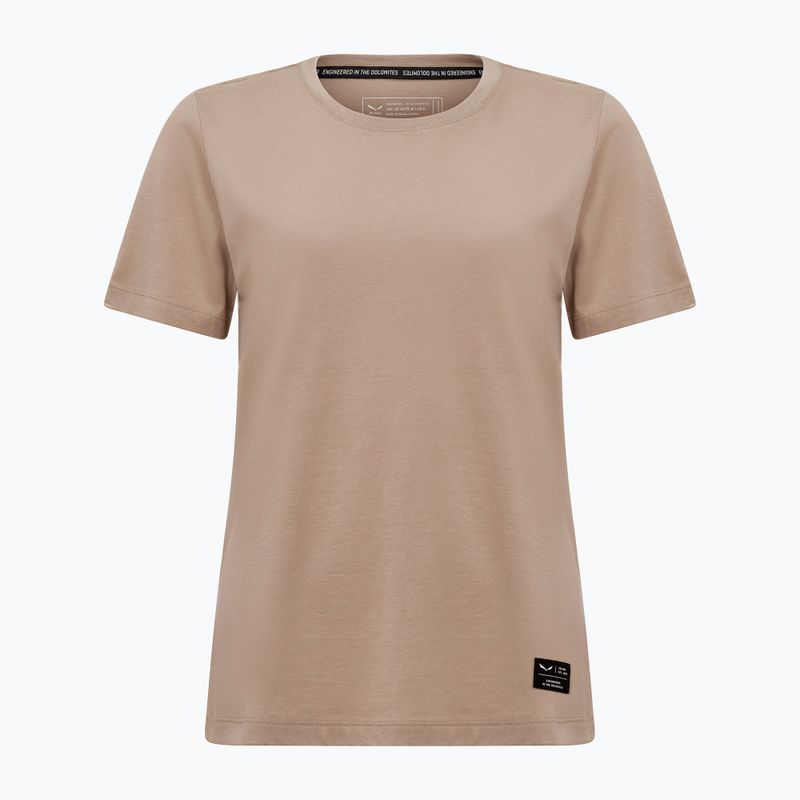 Tricou pentru femei Salewa Eagle Logo Patch 7180 quicksand