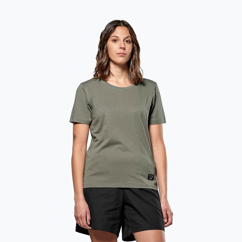 Tricou pentru femei Salewa Eagle Logo Patch 5A50 faded green