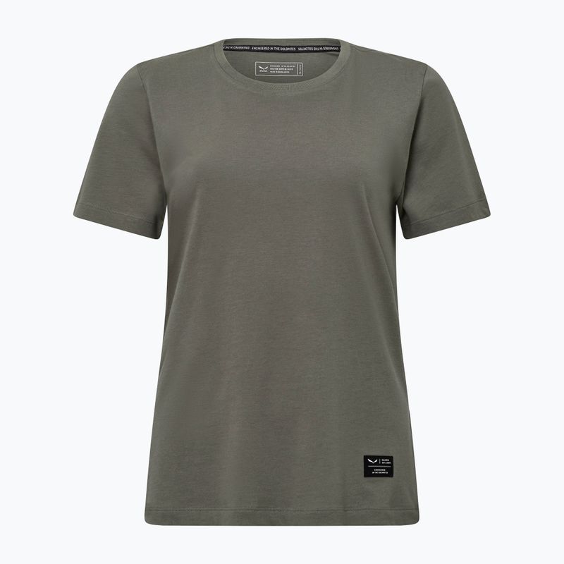 Tricou pentru femei Salewa Eagle Logo Patch 5A50 faded green 5