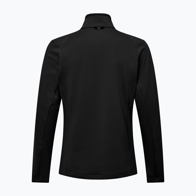 Bluză de trekking pentru bărbați Salewa Puez Cammio Polarlite Half Zip Black Out 7