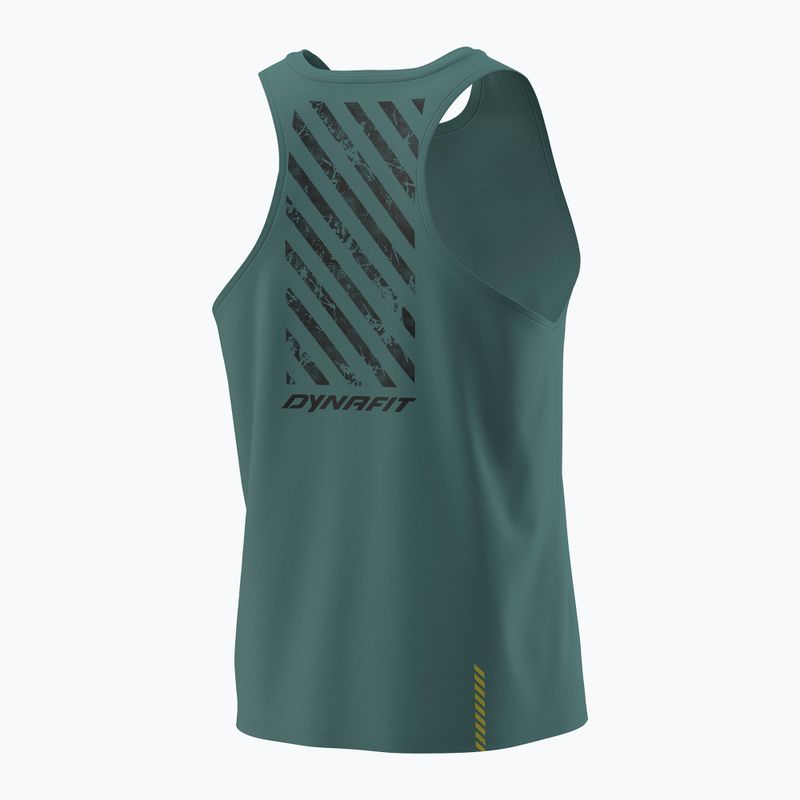 Tricou de alergare pentru bărbați DYNAFIT Trail Tank atlantic 2
