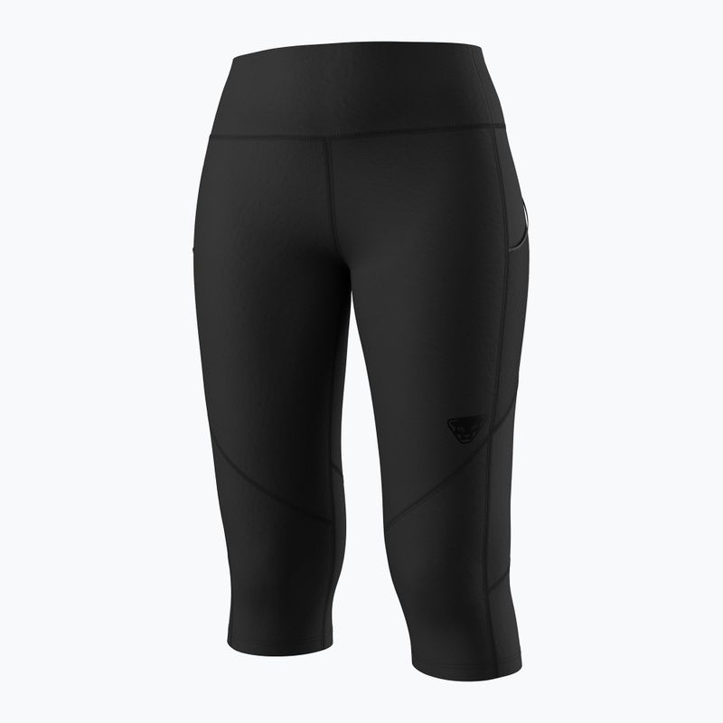 Colanți de alergare pentru femei DYNAFIT Alpine 3/4 black out