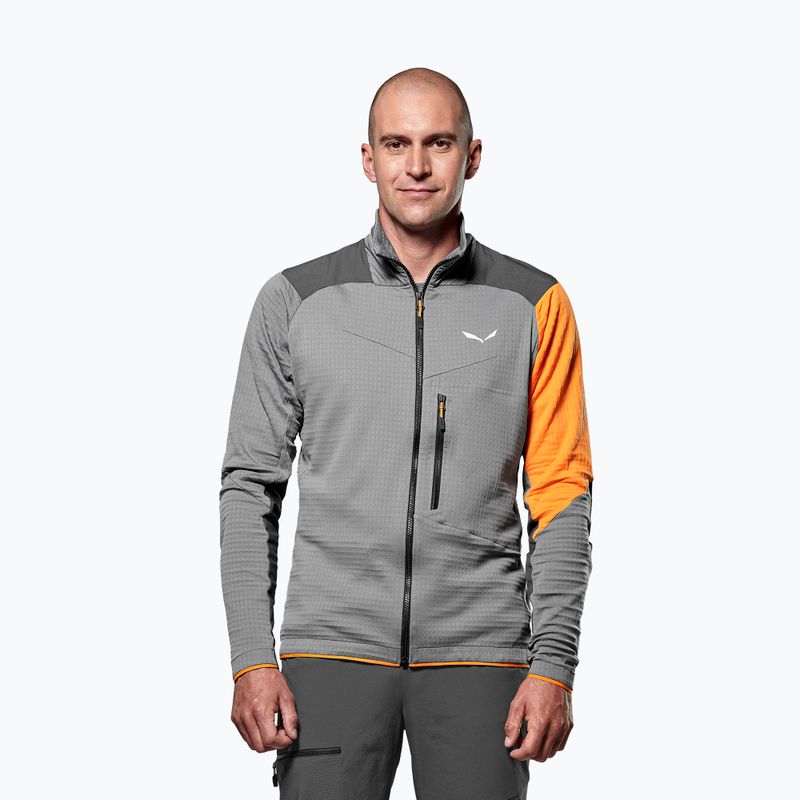 Tricou de trekking pentru bărbați Salewa Nxt Pl nuanță liniștită