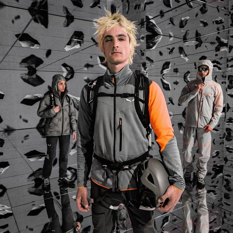 Tricou de trekking pentru bărbați Salewa Nxt Pl nuanță liniștită 9