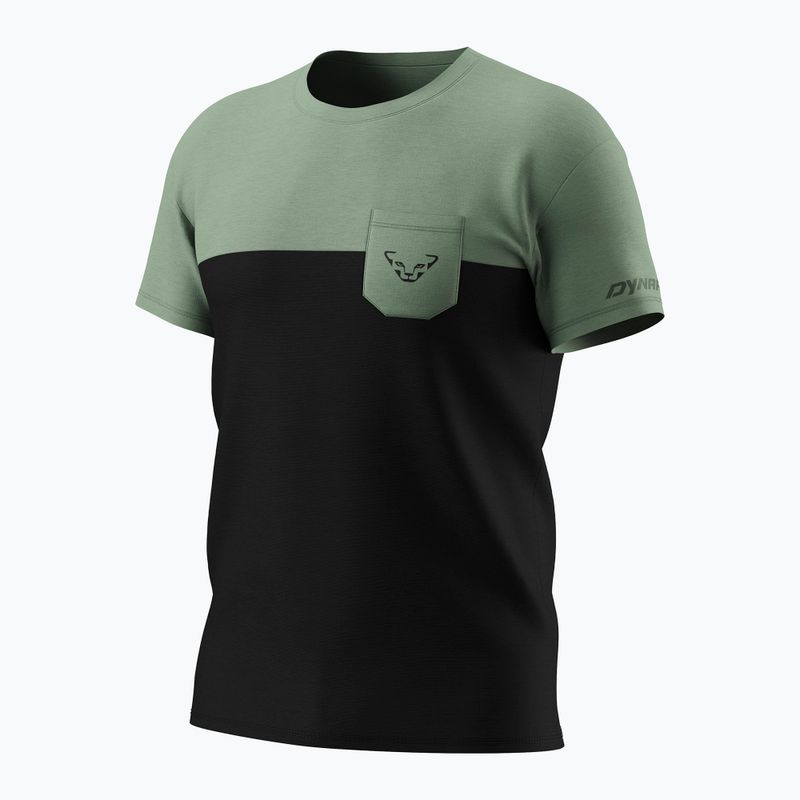 Tricou pentru bărbați DYNAFIT Transalper Pocket SS sage
