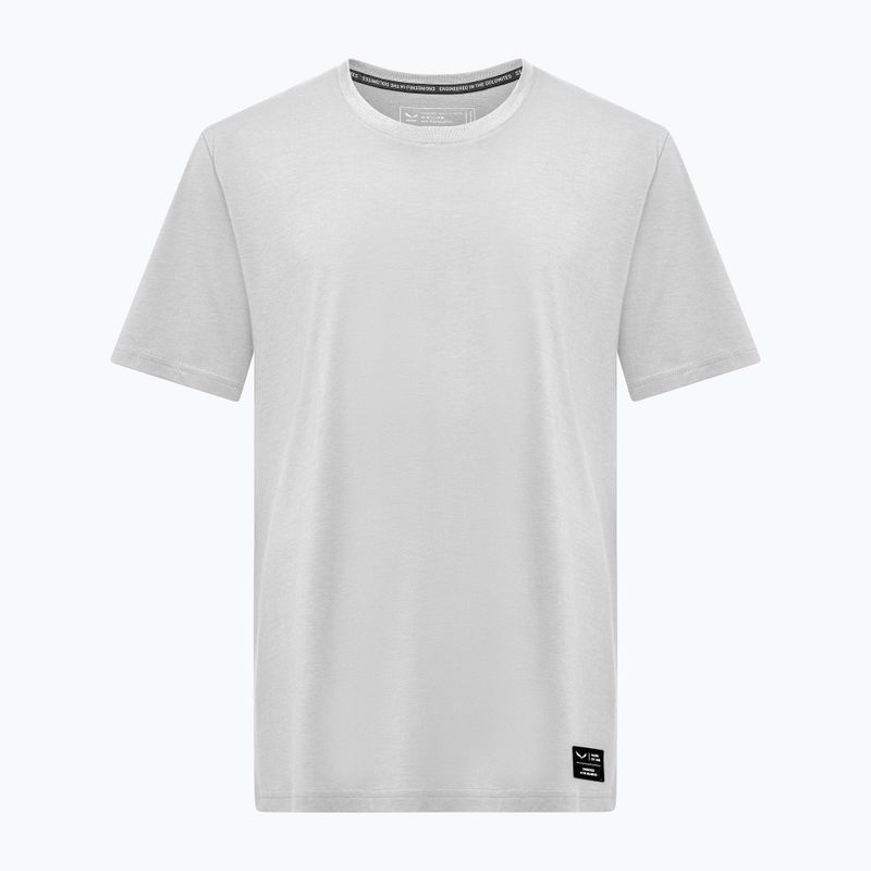 Tricou pentru bărbați Salewa Eagle Logo Patch 0060 optical white