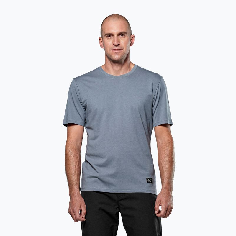 Tricou pentru bărbați Salewa Eagle Logo Patch 8100 java blue