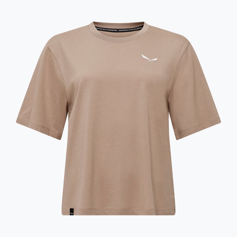 Femeii Salewa Eagle Sunset Loose quicksand T-shirt 5