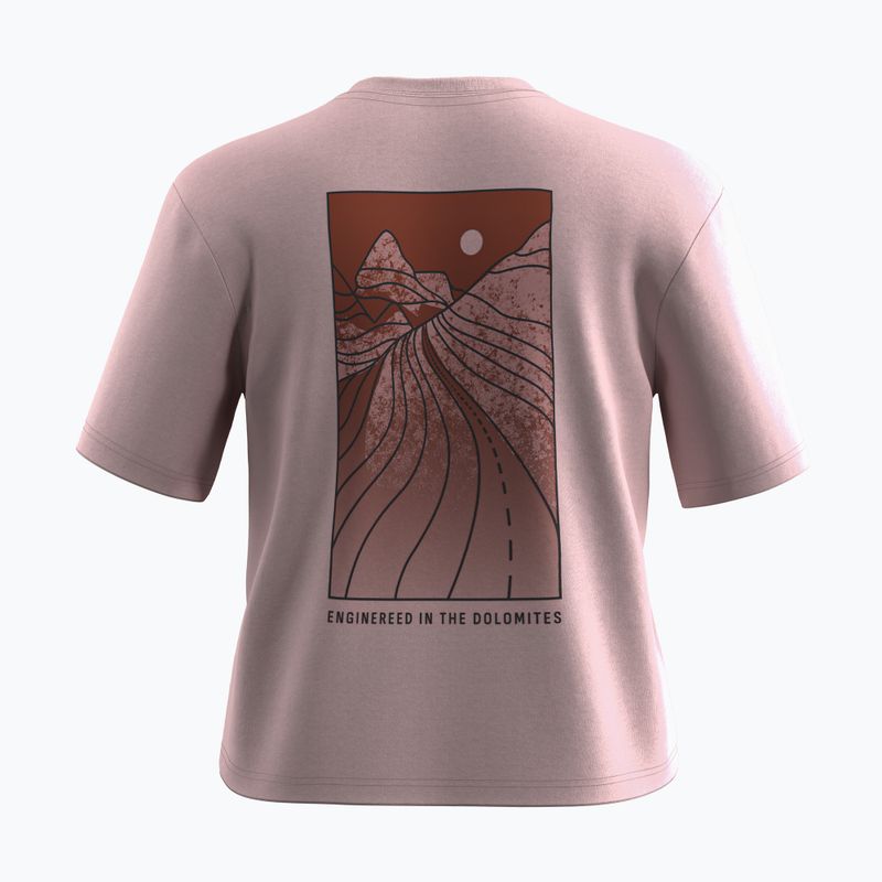 Femeii Salewa Eagle Sunset Loose T-shirt zephyr 2
