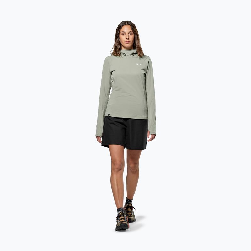 Hanorac de trekking pentru femei Salewa Puez Sun Hoodie shadow 2