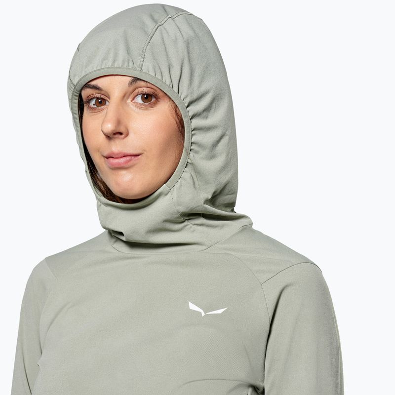 Hanorac de trekking pentru femei Salewa Puez Sun Hoodie shadow 4