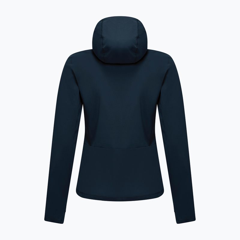 Tricou de trekking pentru femei Salewa Puez Sun Hoodie navy blazer 2