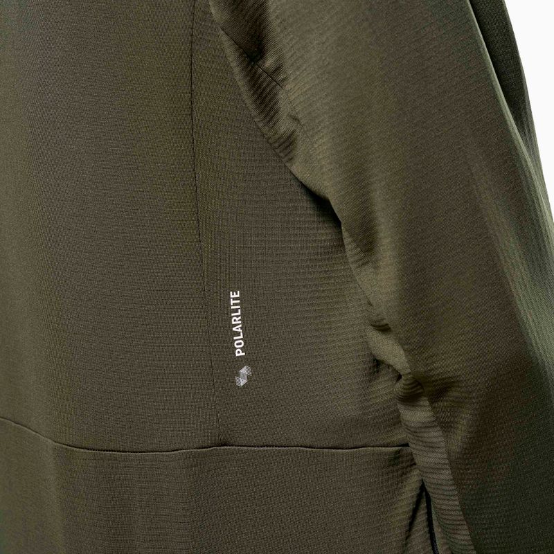 Bluză de trekking pentru bărbați Salewa Puez Cammio PL dark olive 6