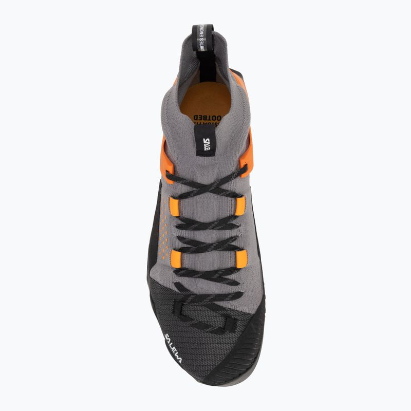 Pantofi de abordare pentru bărbați Salewa Wildfire Nxt Knit aliaj / tumeric 5