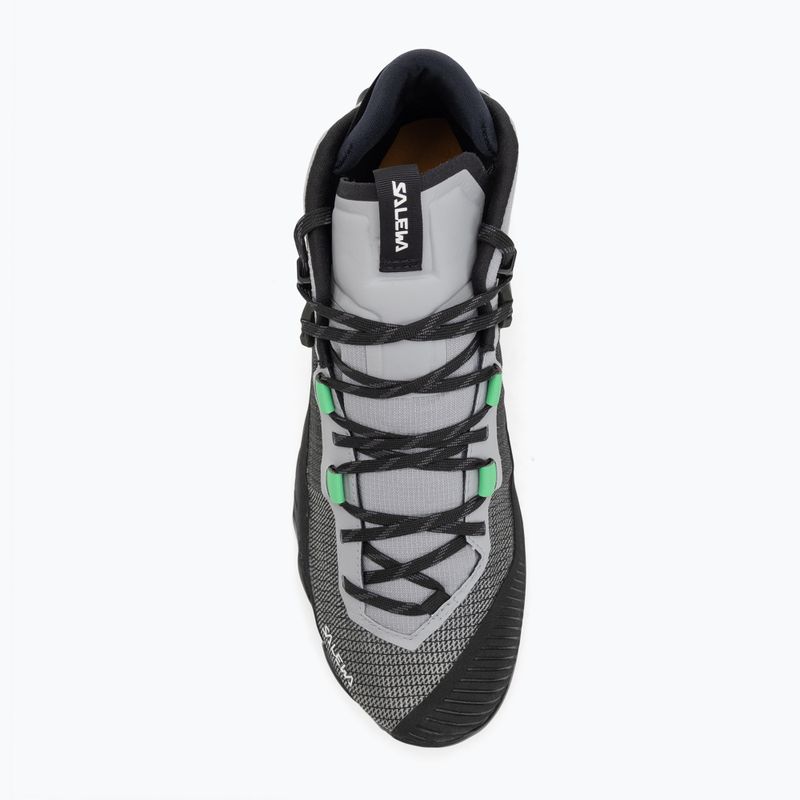 Pantofi de abordare pentru bărbați Salewa Wildfire Nxt Mid GTX aliaj / dark olive 5