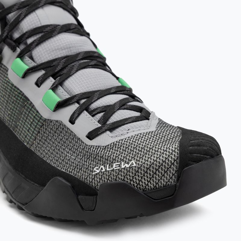 Pantofi de abordare pentru bărbați Salewa Wildfire Nxt Mid GTX aliaj / dark olive 7