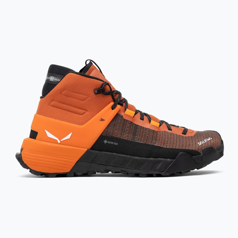 Pantof de abordare Salewa Wildfire Nxt Mid GTX pentru bărbați bombay brown / tumeric 2