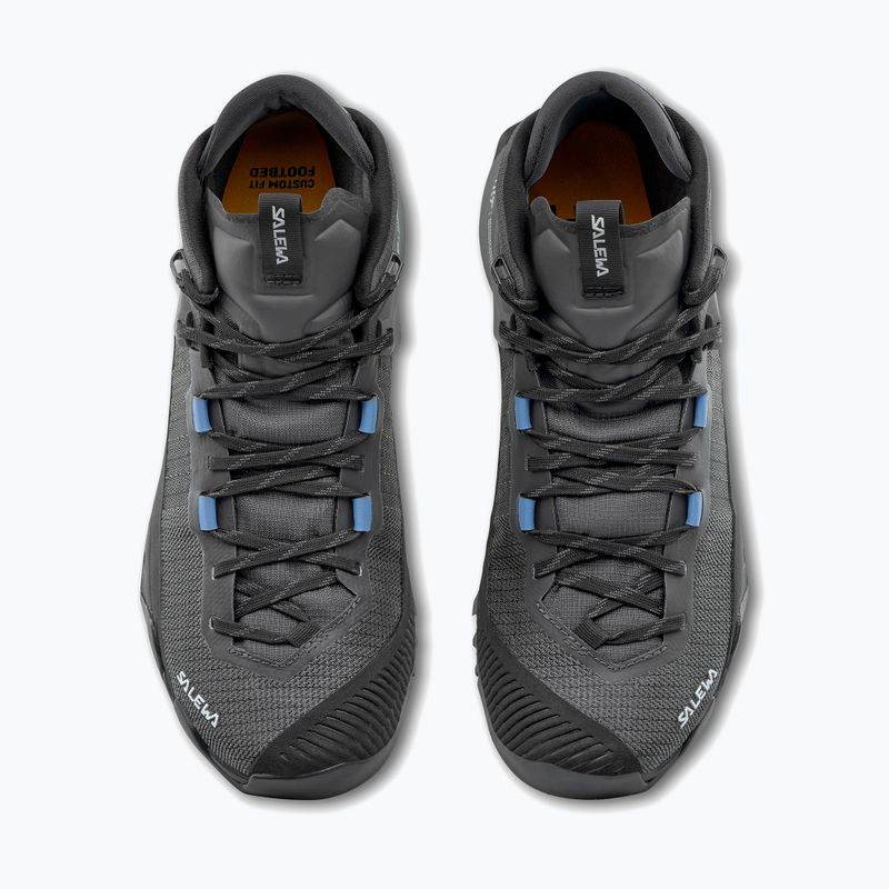 Salewa Wildfire Nxt Mid GTX onyx / quiet shade pantofi de abordare pentru bărbați 4