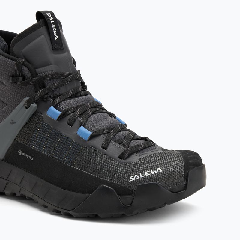 Salewa Wildfire Nxt Mid GTX onyx / quiet shade pantofi de abordare pentru bărbați 7