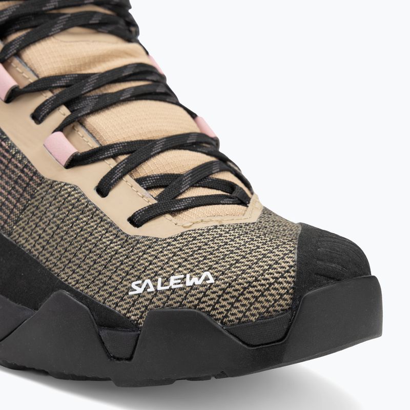 Pantofi de abordare Salewa Wildfire Nxt Mid GTX Quicksand / etruscan red pentru bărbați 7