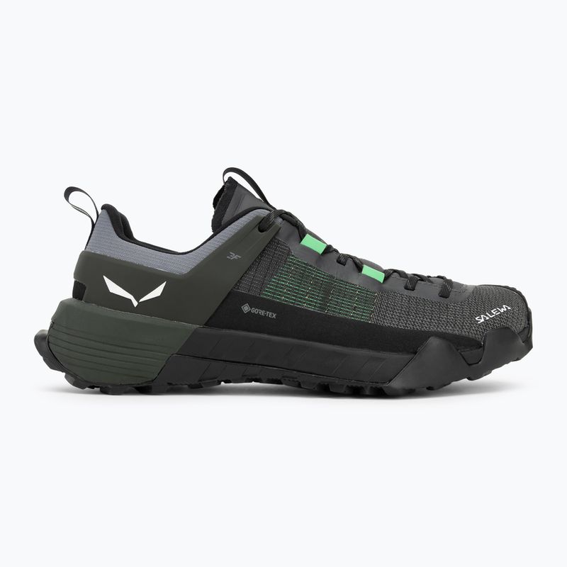 Salewa Wildfire Nxt GTX onyx / irish green pantofi de abordare pentru bărbați 2