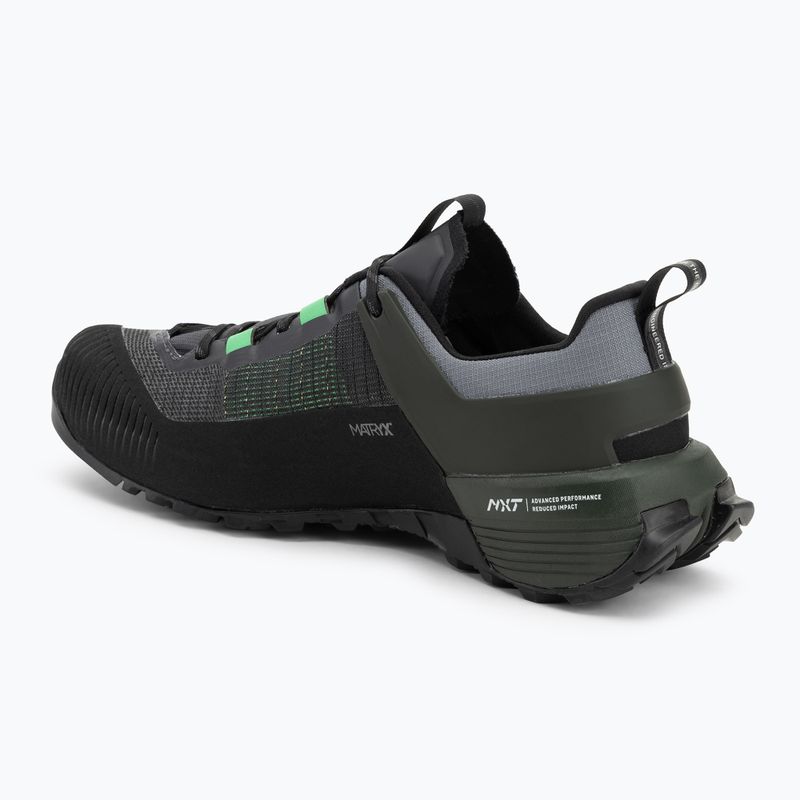 Salewa Wildfire Nxt GTX onyx / irish green pantofi de abordare pentru bărbați 3
