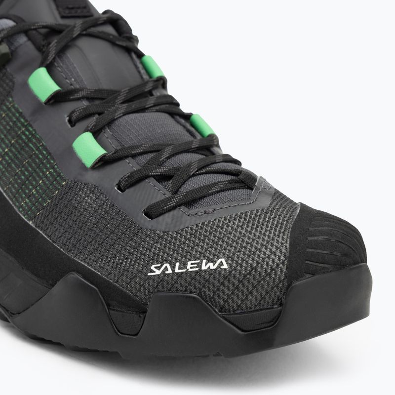 Salewa Wildfire Nxt GTX onyx / irish green pantofi de abordare pentru bărbați 7