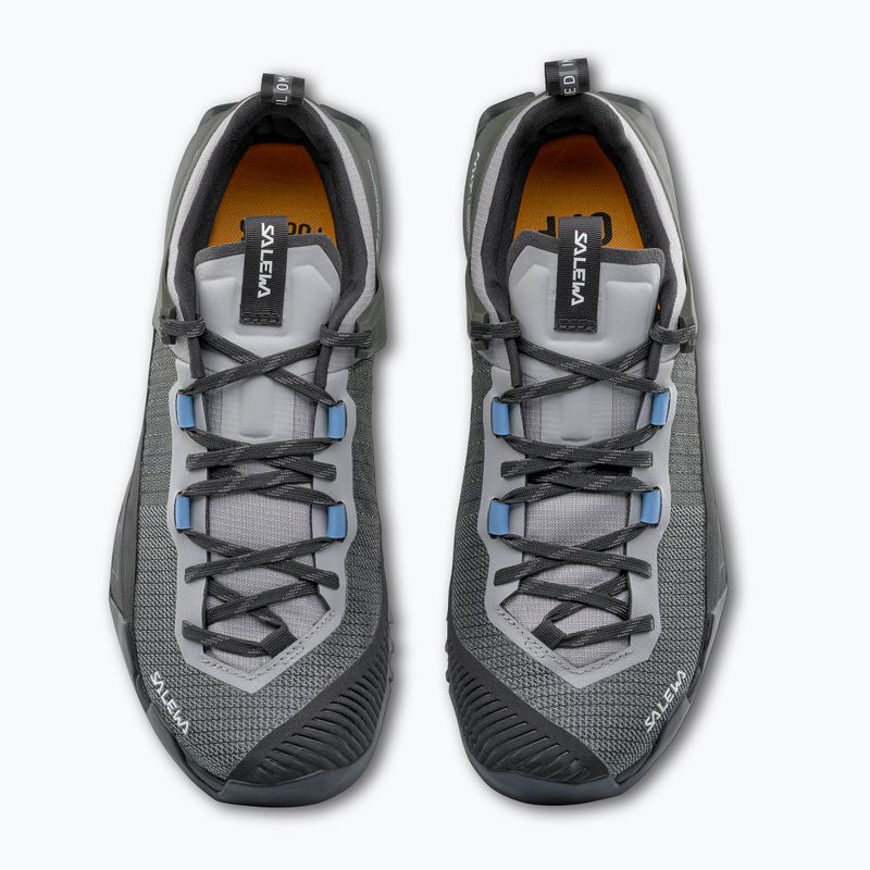 Salewa Wildfire Nxt GTX alloy / dark olive pantofi de abordare pentru femei 3