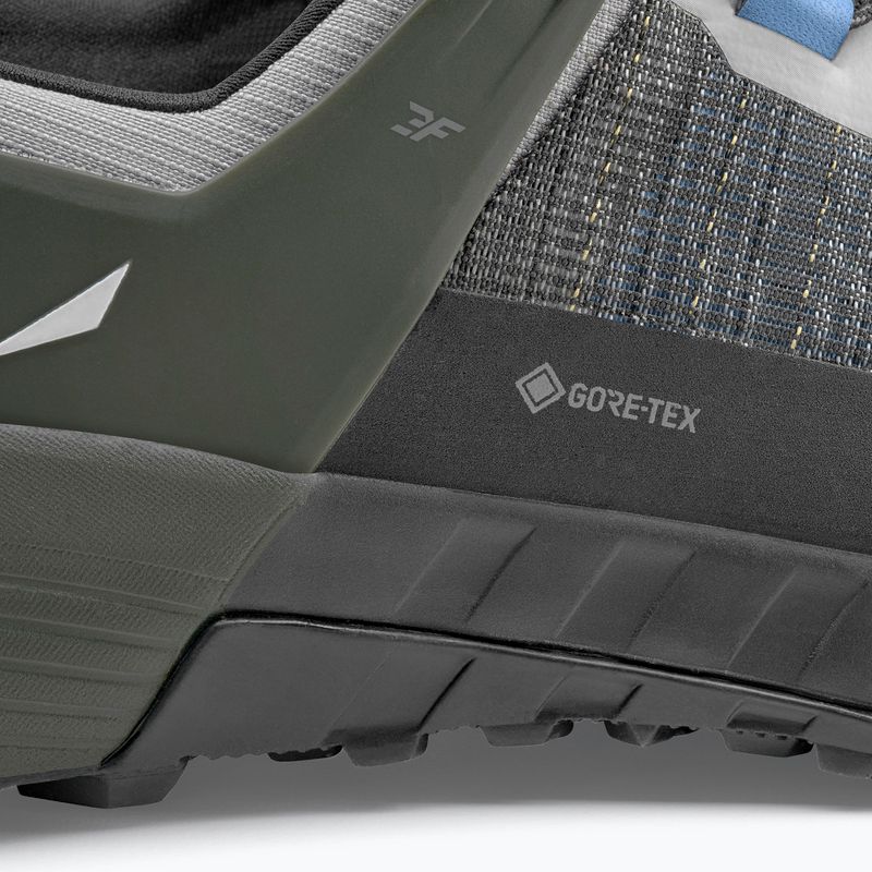 Salewa Wildfire Nxt GTX alloy / dark olive pantofi de abordare pentru femei 9