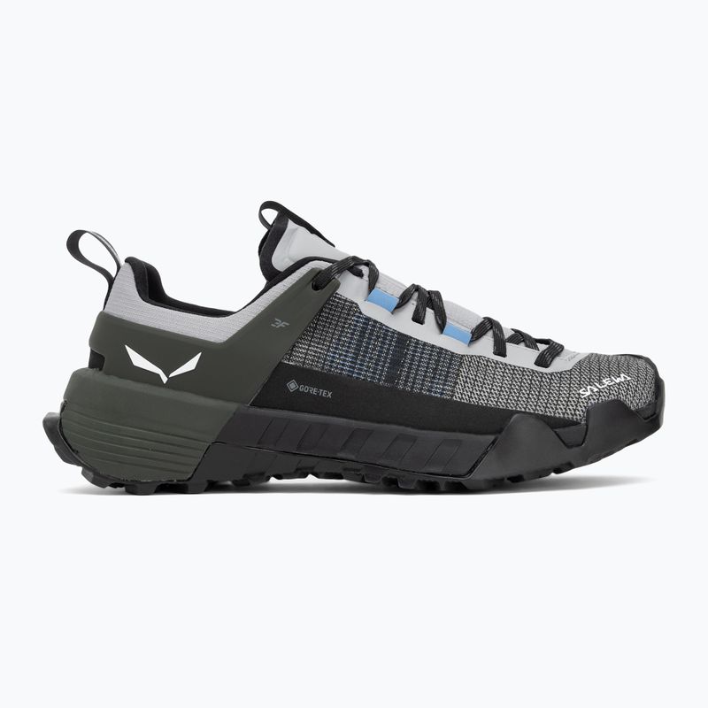 Salewa Wildfire Nxt GTX alloy / dark olive pantofi de abordare pentru femei 2