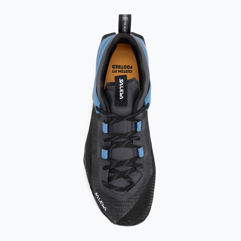 Salewa Wildfire Nxt onyx / albastru matinal pantofi de abordare pentru femei 5