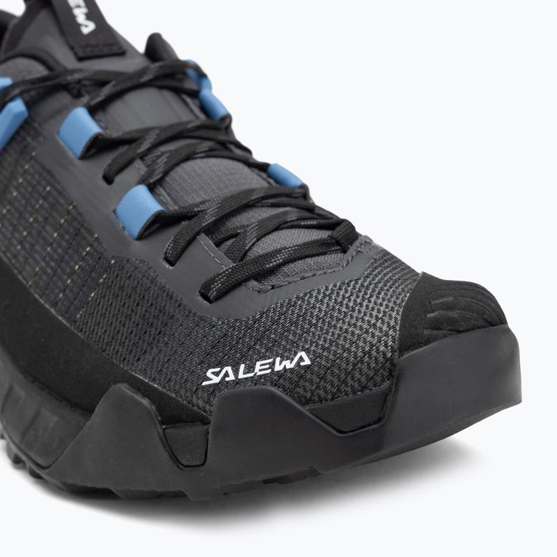 Salewa Wildfire Nxt onyx / albastru matinal pantofi de abordare pentru femei 7