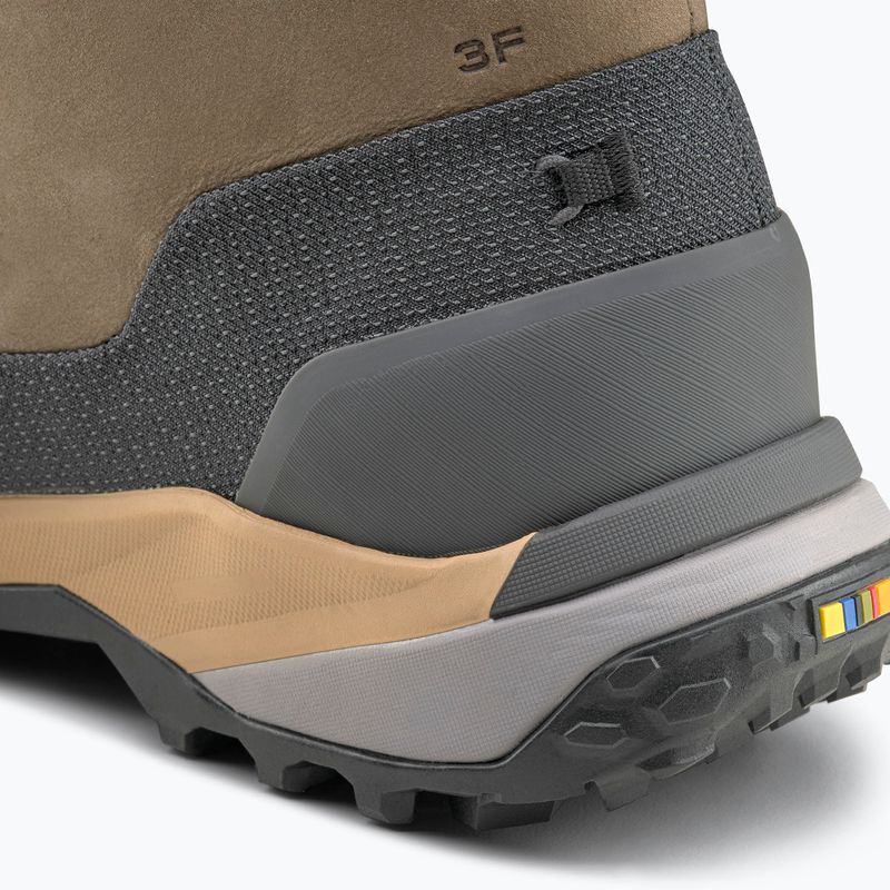 Salewa cizme de trekking pentru bărbați Puez Leather Mid Ptx bungee cord / onyx 9
