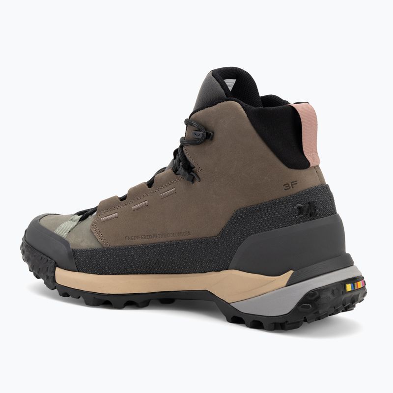 Salewa cizme de trekking pentru femei Puez Leather Mid Ptx bungee cord / onyx 3