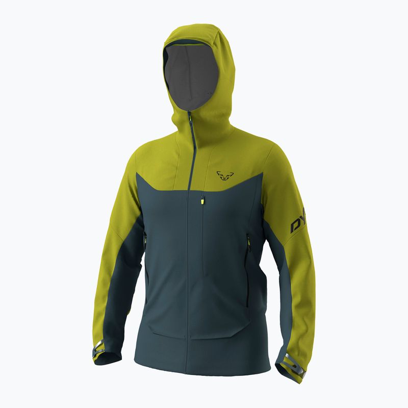 Geacă de schi de tură pentru bărbați DYNAFIT Radical Softshell golden lime 4