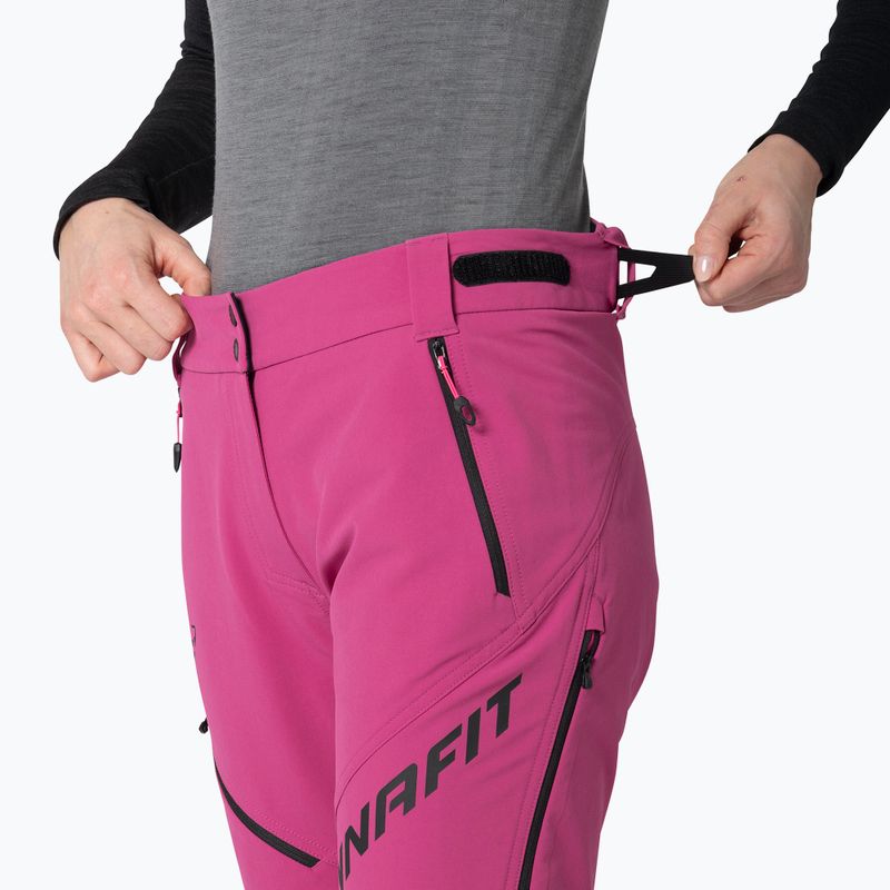 Pantaloni de schi de tură pentru femei DYNAFIT Mercury 2 Dynastretch magenta/0910 5