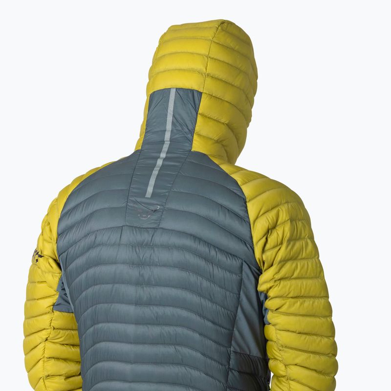 Geacă de puf pentru bărbați DYNAFIT Radical Down RDS Hooded golden lime 4