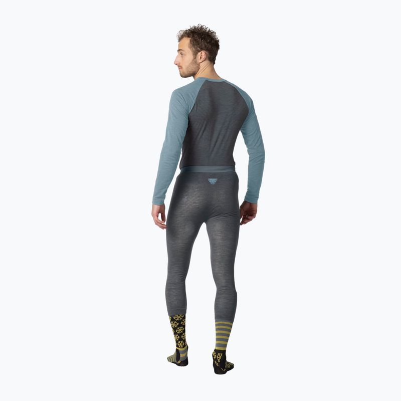 Longsleeve termoactiv pentru bărbați DYNAFIT Tour Light Merino smoke blue 3
